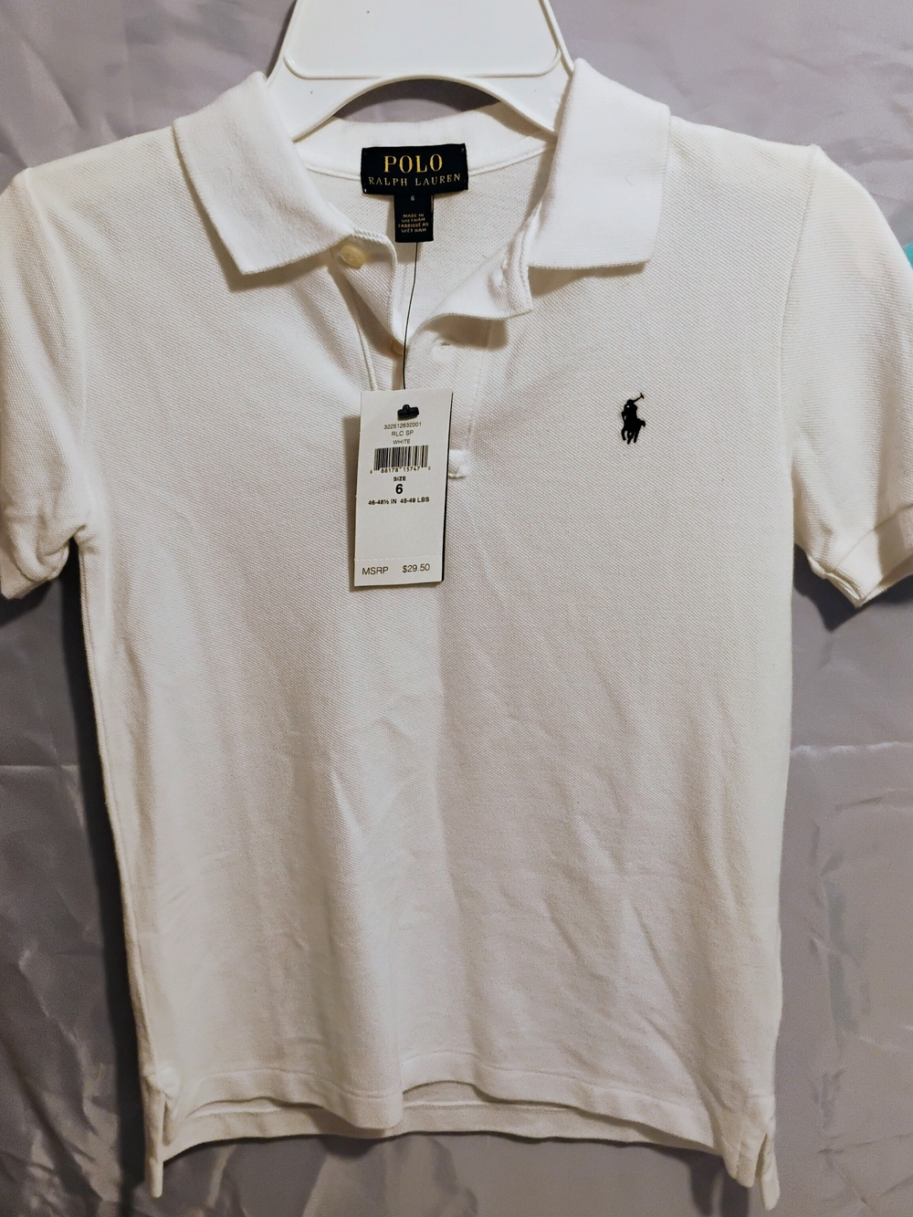 Polo Ralph Lauren Boys Size 6 Bundle - 3 Shirts (NWT Polo, Performance, Tee)📝